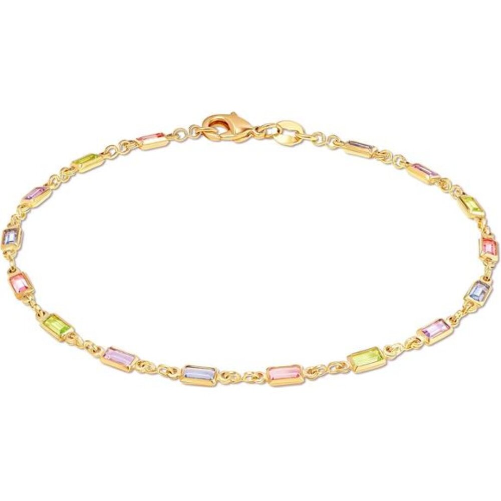 Multi Stone Crystal Bracelet